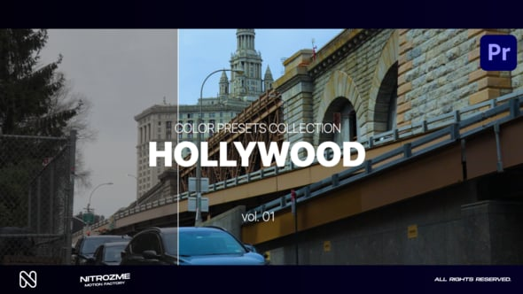 Hollywood LUT Collection Vol. 01 for Premiere Pro（528457）-技能树
